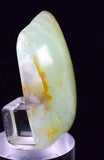 3.7cms BLUE OPAL CABOCHON Pendant Wire Wrap Color Peru Jewelry b758