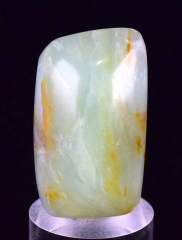 3.7cms BLUE OPAL CABOCHON Pendant Wire Wrap Color Peru Jewelry b758