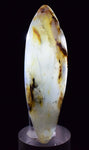 6.4cms BLUE OPAL CABOCHON Pendant Wire Wrap Color Peru Jewelry b760