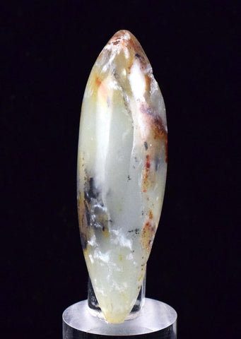 6.4cms BLUE OPAL CABOCHON Pendant Wire Wrap Color Peru Jewelry b760