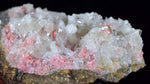 11.1cms RHODOCHROSITE CRYSTALS QUARTZ Needles Rosettes Pasto Bueno Peru Collector Mineral Specimen R64