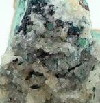 7cm DRUZY QUARTZ CALCITE malachite selenite atacamite mineral specimen G96
