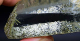 9cms QUARTZ CRYSTAL epidote radial inclusions peru unique mineral specimen Q179