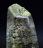 9cms QUARTZ CRYSTAL epidote radial inclusions peru unique mineral specimen Q179
