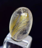 9cts QUARTZ RUTILATED polished cabochon rutile pendant jewelry b523