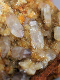 5.5cms AMETHYST PURPLE CRYSTALS Quartz Lavender Peru mineral specimen a214
