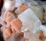 7.5cm GEM ZEOLITE STILBITE heulandite apophyllite (?) crystals peru mineral F218