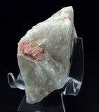 7cm RED ORANGE STILBITE heulandite quartz crystals peru mineral specimen F131