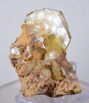 6cms GEMMY BARITE CRYSTALS Peru Golden Brown Shiny Translucent Mineral Specimen F270