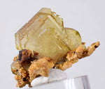 3.2cms GEMMY BARITE CRYSTALS Peru Golden Brown Shiny Translucent Mineral Specimen F273