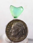 2.5cts GEM BLUE OPAL seascape peru tumbled pendant caribean turquoise color b764