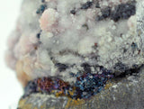 5cms PROUSTITE RHODOCHROSITE RUBY silver wire crystals quartz peru H826
