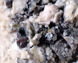 7cms PROUSTITE ACANTHITE PERU silver crystal collectors mineral specimen H306