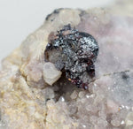 8cm PROUSTITE PYRARGYRITE RUBY silver acanthite crystal mineral specimen h717