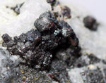 3.9cm PROUSTITE PYRARGYRITE RUBY silver acanthite crystal mineral specimen h471