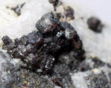 3.9cm PROUSTITE PYRARGYRITE RUBY silver acanthite crystal mineral specimen h471