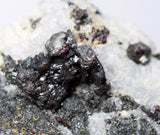 3.9cm PROUSTITE PYRARGYRITE RUBY silver acanthite crystal mineral specimen h471
