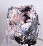 7cms PROUSTITE RUBY SILVER mangano calcite crystals peru mineral specimen H857
