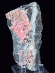 10.3cms RHODOCHROSITE RHOMBOHEDRAL CRYSTAL Quartz Pasto Bueno Peru Collector Mineral Specimen R53