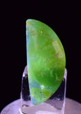 8cts SILICA CHRYSOCOLLA CABOCHON Emeraldine Chalcedony Peru Emerald Jade Color b752