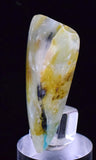 4.4cms BLUE OPAL CABOCHON Pendant Wire Wrap Color Peru Jewelry b757
