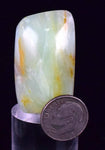 3.7cms BLUE OPAL CABOCHON Pendant Wire Wrap Color Peru Jewelry b758