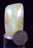 3.7cms BLUE OPAL CABOCHON Pendant Wire Wrap Color Peru Jewelry b758