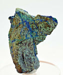 7.5cms NATURAL HORSE HEAD azurite malachite carving crystals peru u77