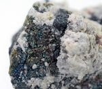 8cms CHALCOPYRITE BORNITE QUARTZ calcite crystals peru mineral specimen M82