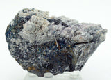 8cms CHALCOPYRITE BORNITE QUARTZ calcite crystals peru mineral specimen M82