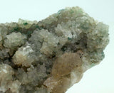 15cm DRUZY QUARTZ CALCITE malachite selenite atacamite mineral specimen G98