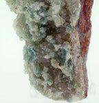 9cm DRUZY QUARTZ CALCITE malachite selenite atacamite mineral specimen G95