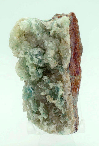 9cm DRUZY QUARTZ CALCITE malachite selenite atacamite mineral specimen G95