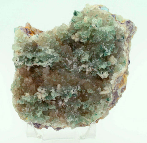 8cm DRUZY QUARTZ CALCITE malachite selenite atacamite mineral specimen G94