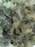 7cm DRUZY QUARTZ CALCITE malachite selenite atacamite mineral specimen G96