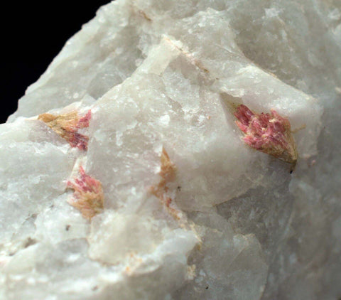 8cm RED ORANGE STILBITE heulandite quartz crystals peru mineral specimen F134