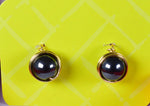 PENDANT EARRING HEMATITE  Silver Plated Copper Jewelry Peru J528