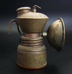 10cms ORIGINAL MINERS LAMP baldwin 1900 carbide usa vintage lantern