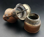10cms ORIGINAL MINERS LAMP baldwin 1900 carbide usa vintage lantern