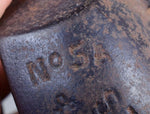 MINERS LAMP a c wells 5a england 1800th oil lantern single torch iron cast