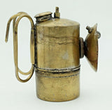 12cms MINERS LAMP BALDWIN 1913 carbide superintendent usa vintage lantern N16