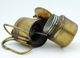 12cms MINERS LAMP BALDWIN 1913 carbide superintendent usa vintage lantern N16