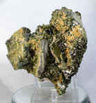 12ms PREMIUM EPIDOTE CRYSTALS cluster peru green color mineral specimen C529
