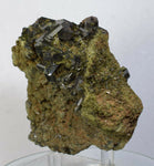 8ms PREMIUM EPIDOTE CRYSTALS cluster peru green color mineral specimen C531