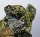 11ms PREMIUM EPIDOTE CRYSTALS cluster peru green color mineral specimen C525