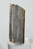 84carat ZOISITE NEEDLES CRYSTAL tanzanite (?) clinozoisite green yellow peru M44
