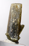 35carat ZOISITE NEEDLES CRYSTAL tanzanite (?) clinozoisite green yellow peru M58