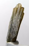 45carat ZOISITE NEEDLES CRYSTAL tanzanite (?) clinozoisite green yellow peru M54