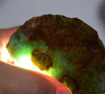 700grs BLUE GREEN SCAPOLITE Peru Marialite Chrysocolla Quartz Titanite Carving Translucent  O268