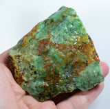 700grs BLUE GREEN SCAPOLITE Peru Marialite Chrysocolla Quartz Titanite Carving Translucent  O268
